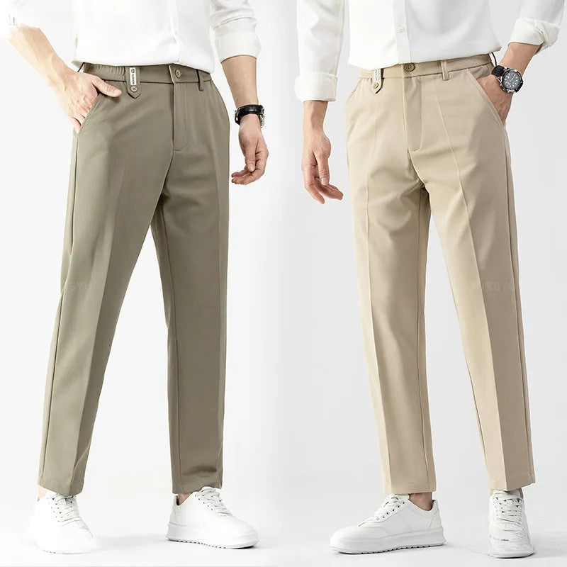 Smooth Stretch Suit Pants for Men