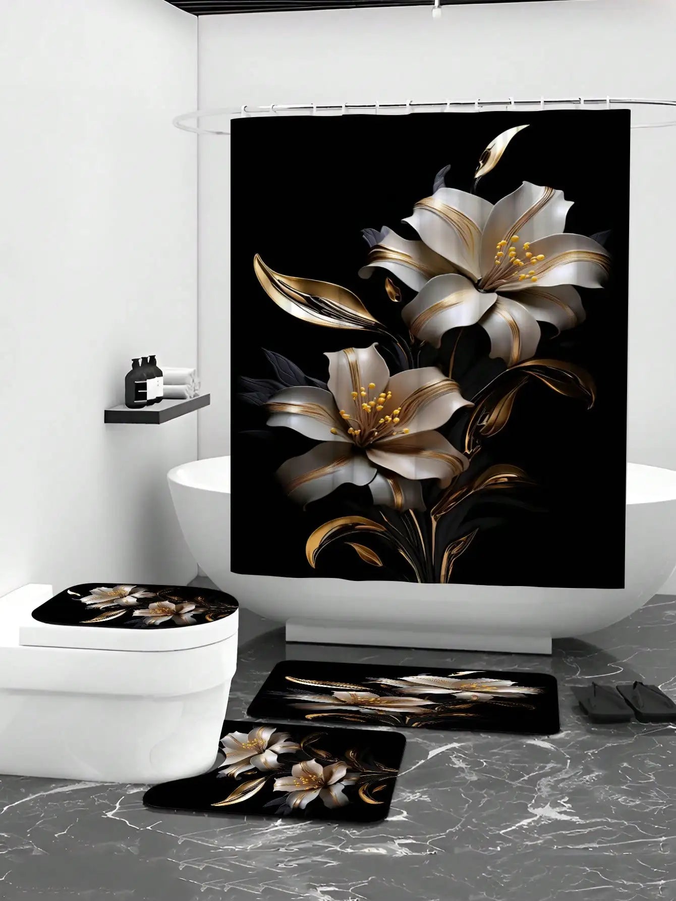 EasternLilly™ Bathroom Decor Set