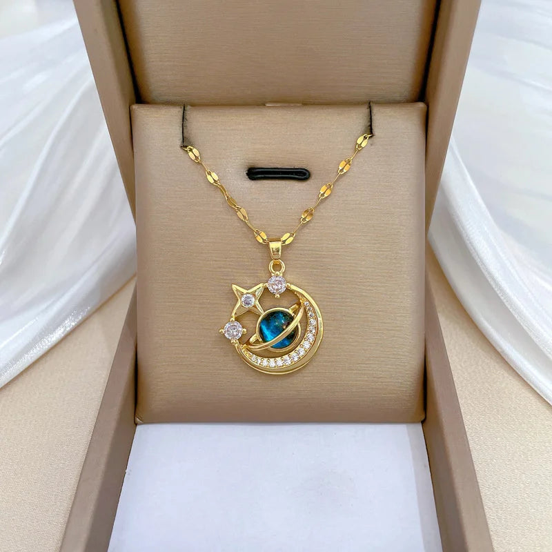 NovaGold™ Zircon Pendant Necklace