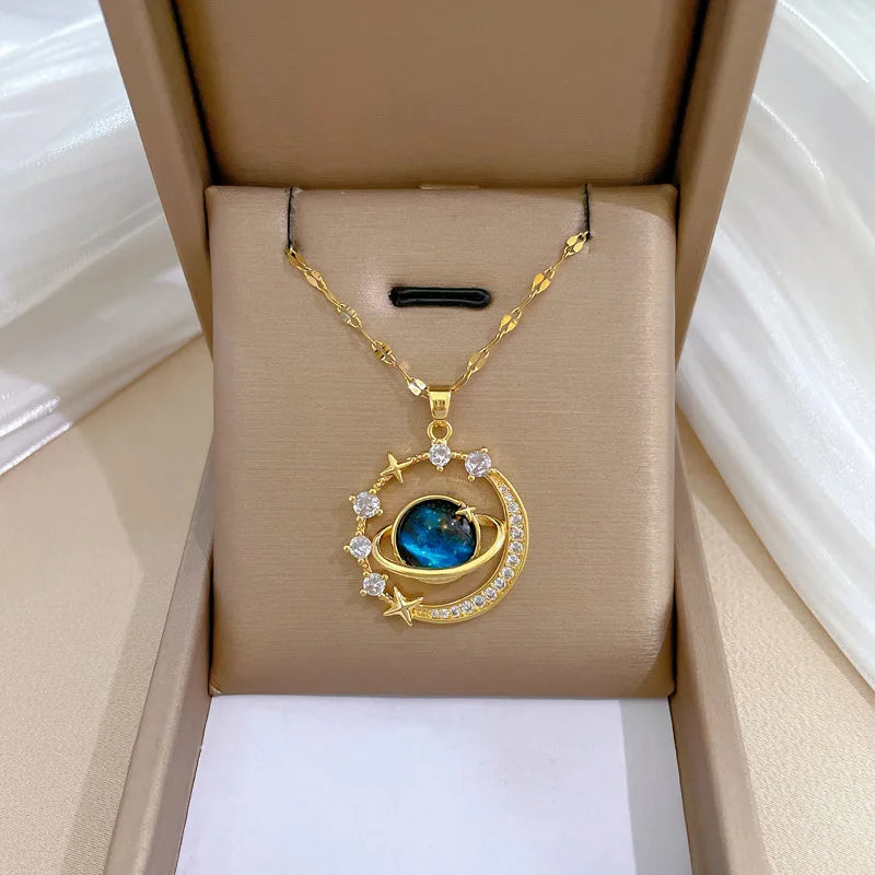 NovaGold™ Zircon Pendant Necklace