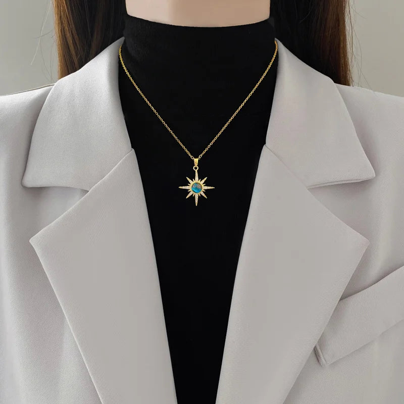 NovaGold™ Zircon Pendant Necklace