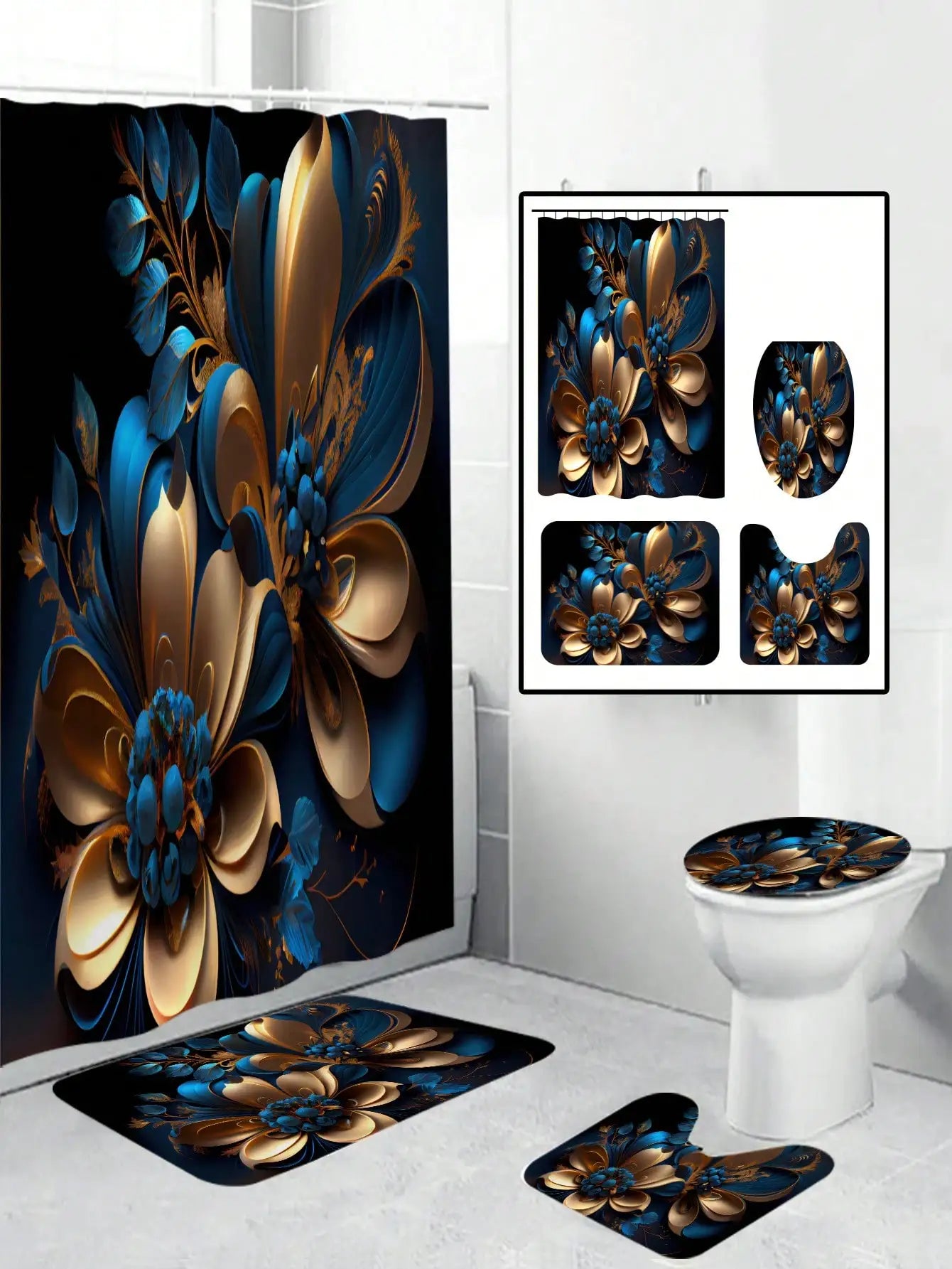 EasternLilly™ Bathroom Decor Set
