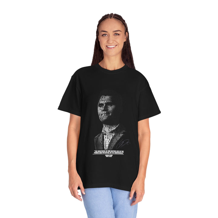 A True Patriot - Charlie Kirk Legacy Tribute Graphic Tee