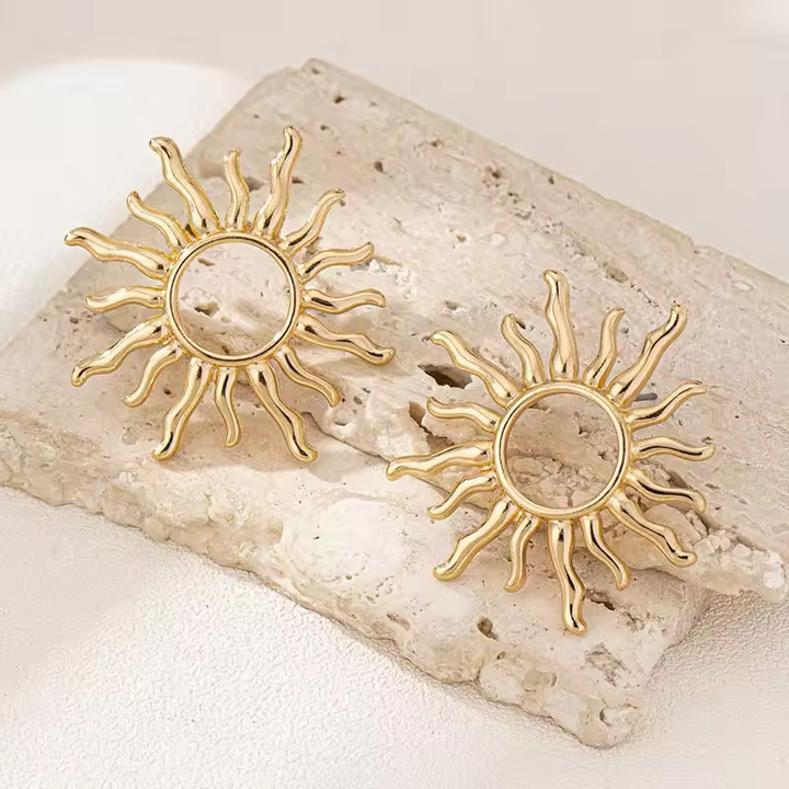 SolaraSun™ Open Sunburst Earrings