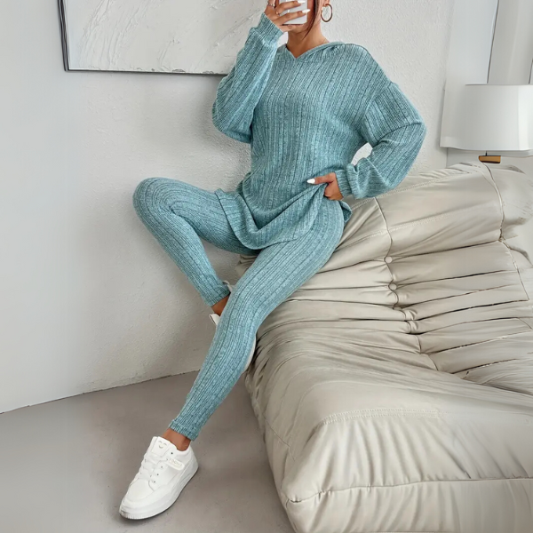 Ella™ Hoodie Sweater and Skinny Trousers Set