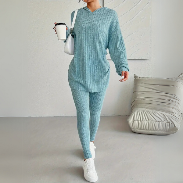 Ella™ Hoodie Sweater and Skinny Trousers Set