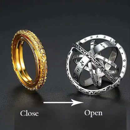 FateLoop™ Creative Complex Rotating Cosmic Finger Ring