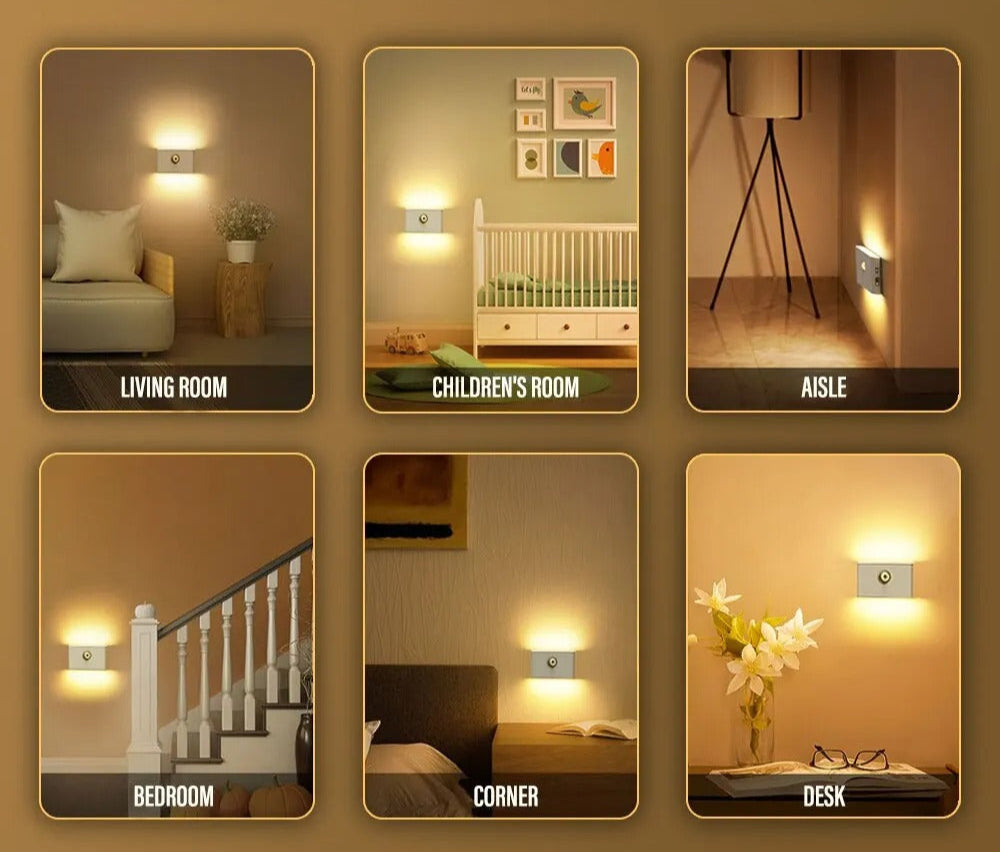 SafeGlow™ Smart Mesh Motion Sensor LED Night Lights