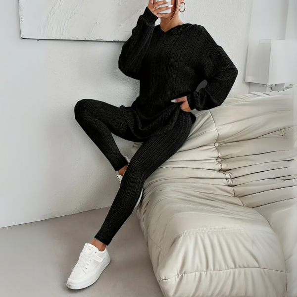 Ella™ Hoodie Sweater and Skinny Trousers Set