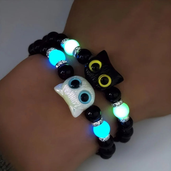 MeowGlow™ Big Eyed Kitty Luminous Bracelet