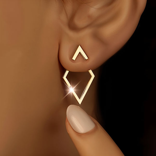 Anglo™ Triangle Stud Earrings