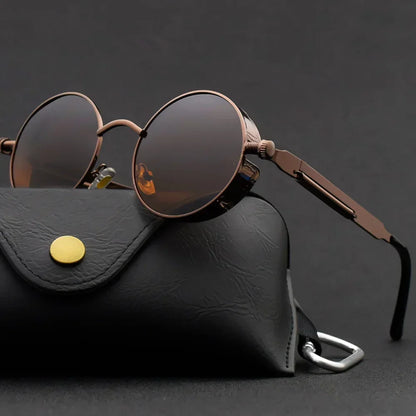HavocX™ Round Punk Gradient Sunglasses for Men