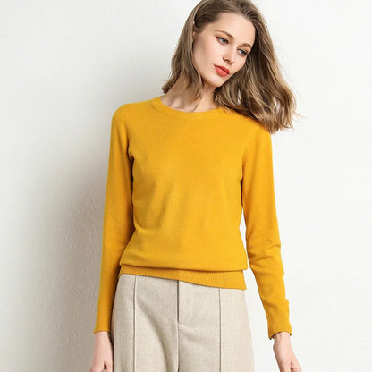 VeraSoft™ Cozy Wool Knit Pullover for Women
