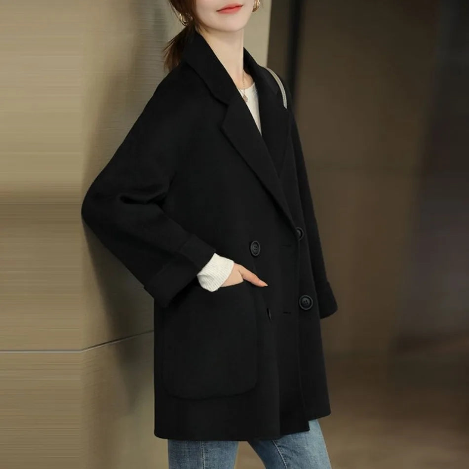 Shelly Elegant Wool Coat