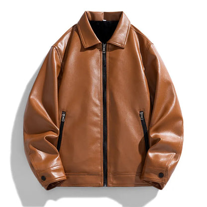 Noah Chic Retro Turn-Down Collar Jacket
