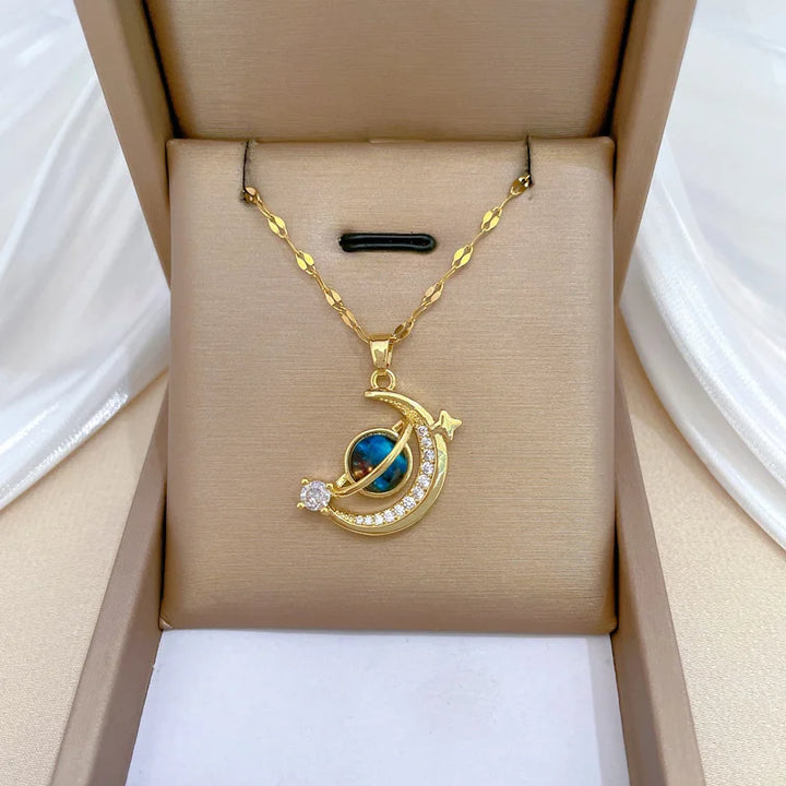 NovaGold™ Zircon Pendant Necklace