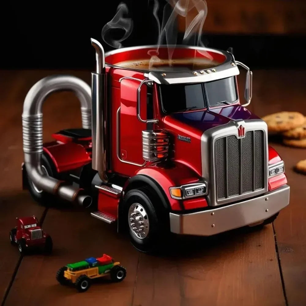 TravelTaste™ Semi Truck Coffee Mug