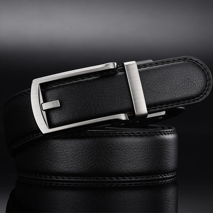 Noah Genuine Leather Automatic Buckle Belt