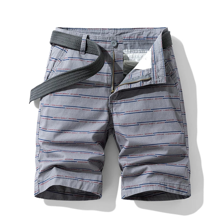 BreezePocket™ Striped Summer Shorts