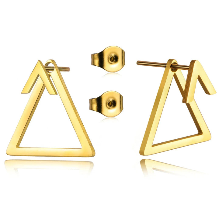 TriLume™ Minimalist Triangle Earrings