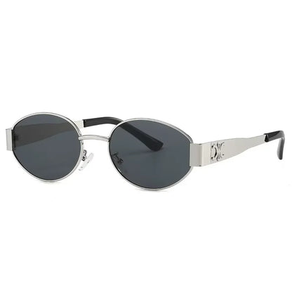 SunFlair™ Luxury Retro Oval Sunglasses