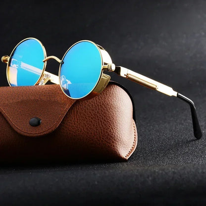 HavocX™ Round Punk Gradient Sunglasses for Men