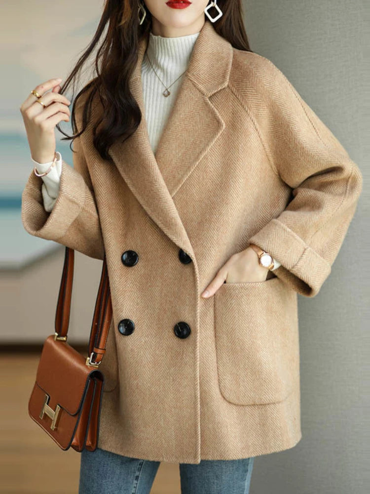 Shelly Elegant Wool Coat