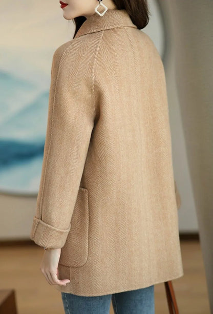 Shelly Elegant Wool Coat