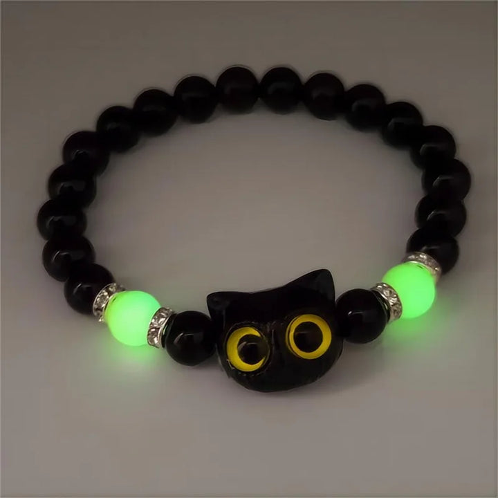 MeowGlow™ Big Eyed Kitty Luminous Bracelet