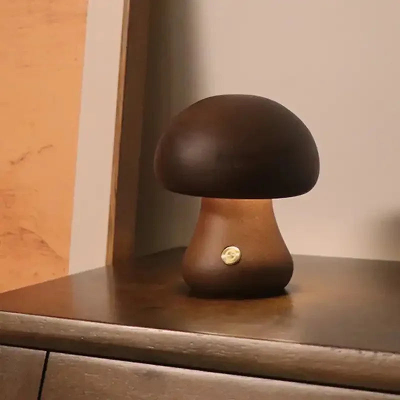 WoodsyGlow Mushroom Night Lamp