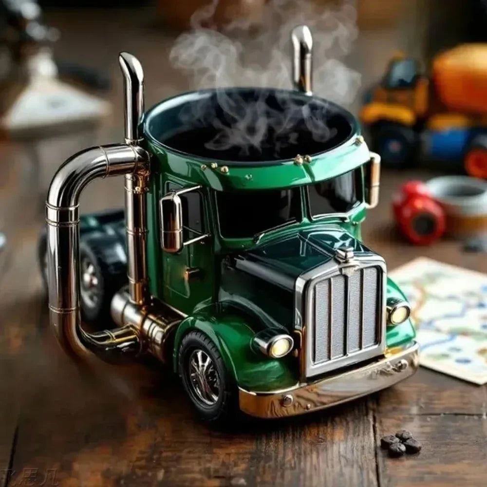 TravelTaste™ Semi Truck Coffee Mug