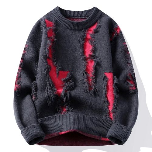 SavageStreak™ Loose Knit Sweater For Men