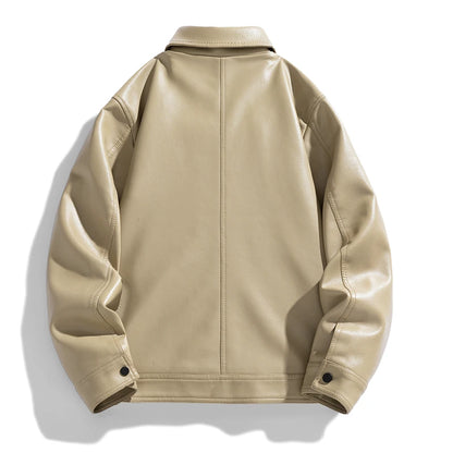 Noah Chic Retro Turn-Down Collar Jacket