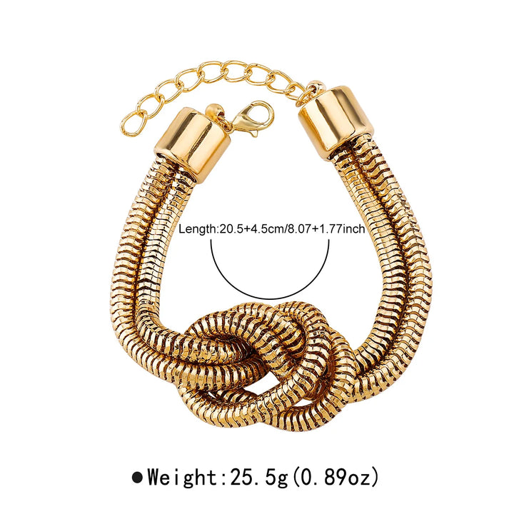 KnotEdge™ Twisted Chain Bracelet Set