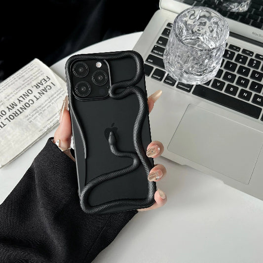 SnakeArmor™ Soft Rubber Frame Phone Case For iPhone