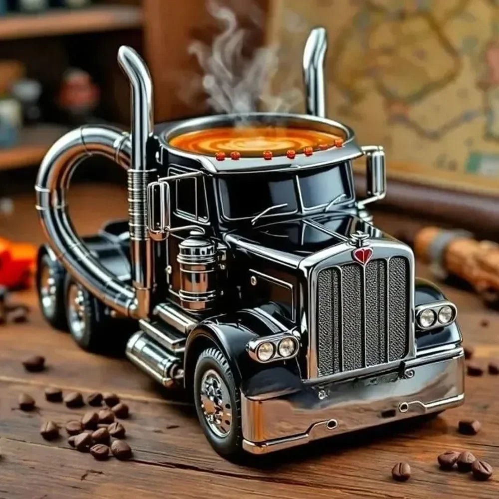 TravelTaste™ Semi Truck Coffee Mug