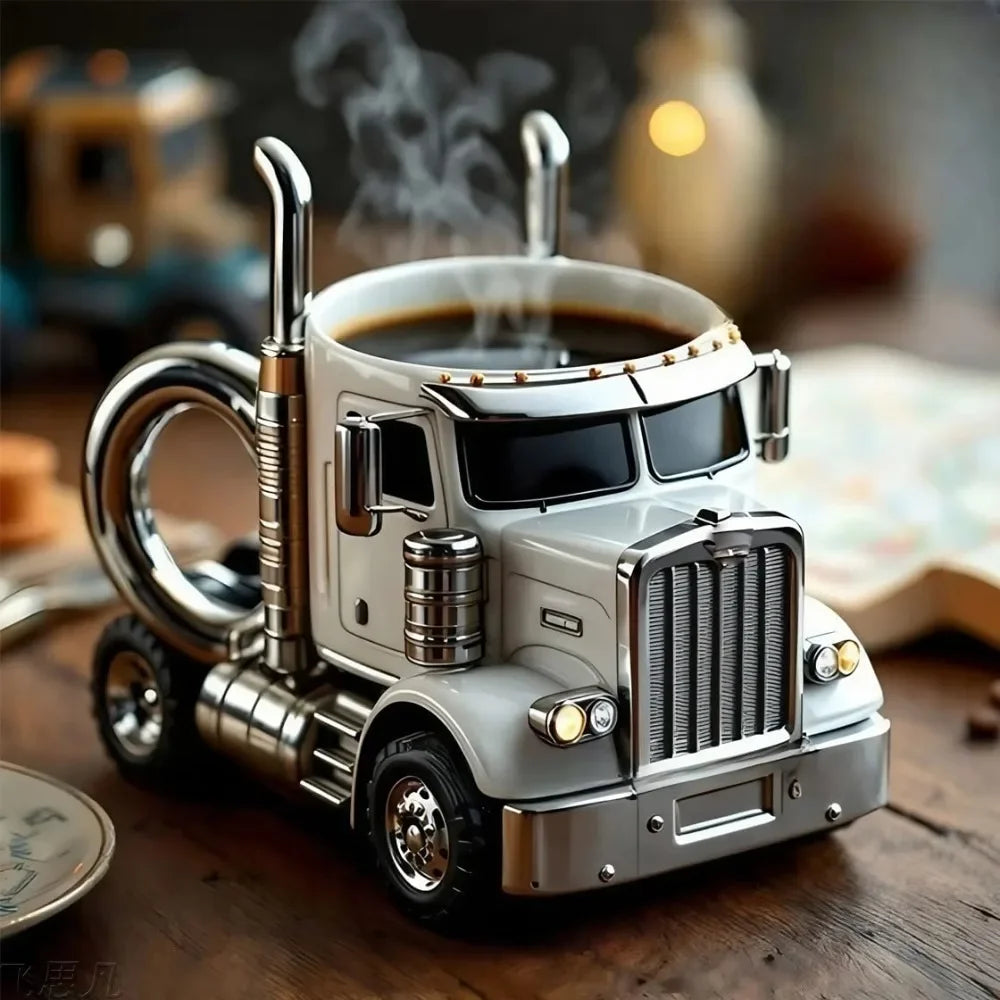 TravelTaste™ Semi Truck Coffee Mug