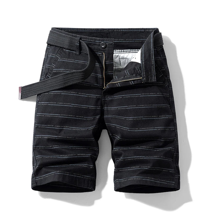 BreezePocket™ Striped Summer Shorts