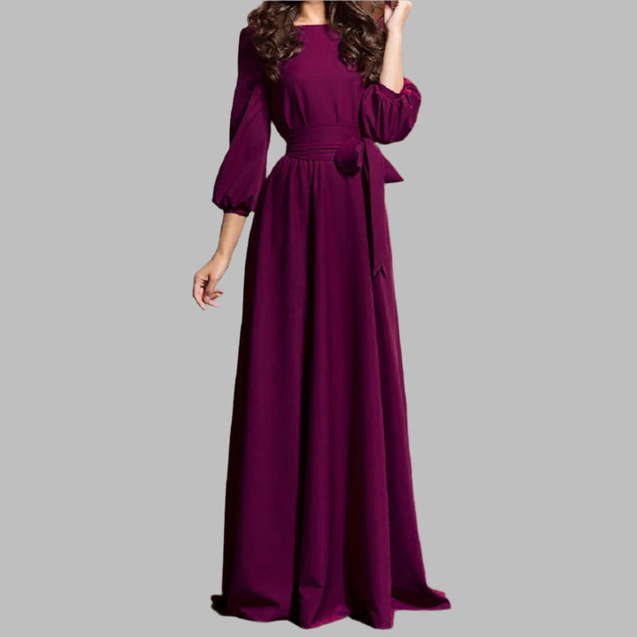 Amara Casual Belted Maxi Dress for Women