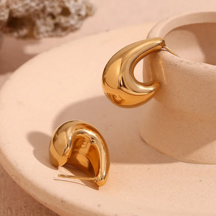 GleamDome™ Chunky Earrings for Women