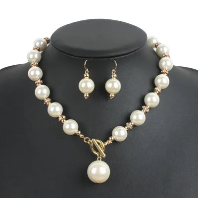 Glimmira™ Pearl Earrings & Necklace Set