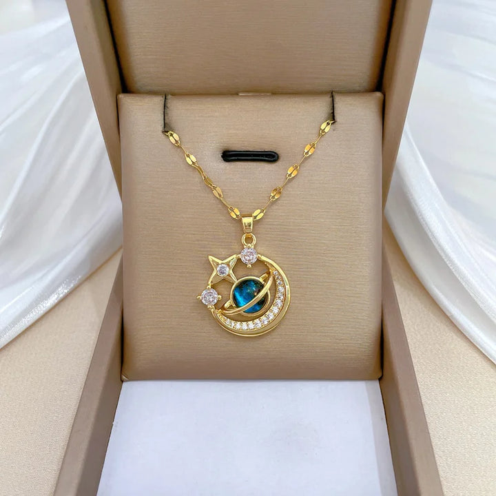 NovaGold™ Zircon Pendant Necklace