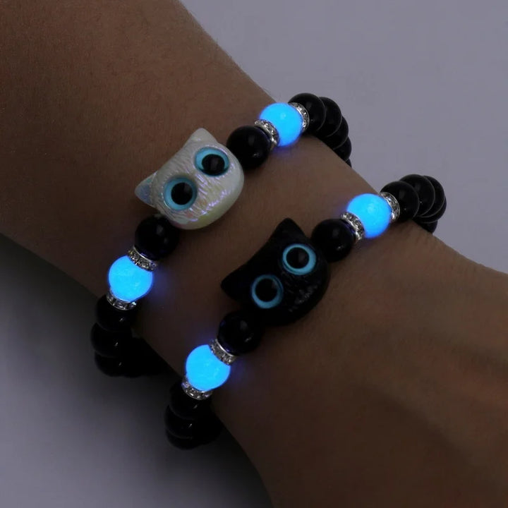 MeowGlow™ Big Eyed Kitty Luminous Bracelet