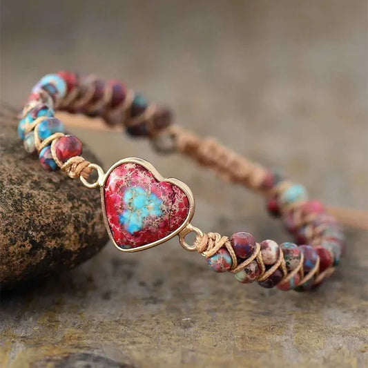 EmberHeart™ Jasper Bracelet