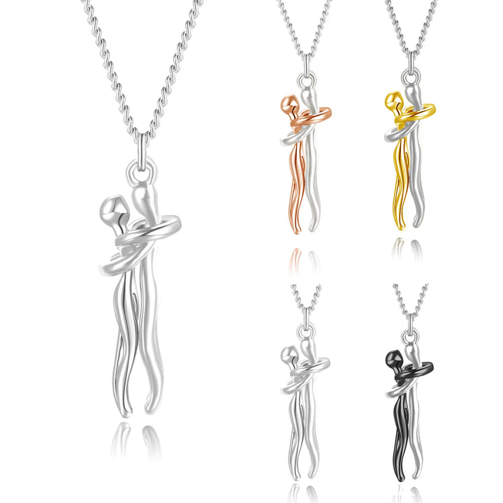 Slow Dance Romance Couples Necklace