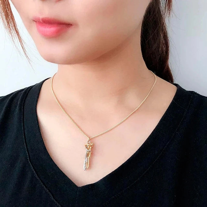 Slow Dance Romance Couples Necklace