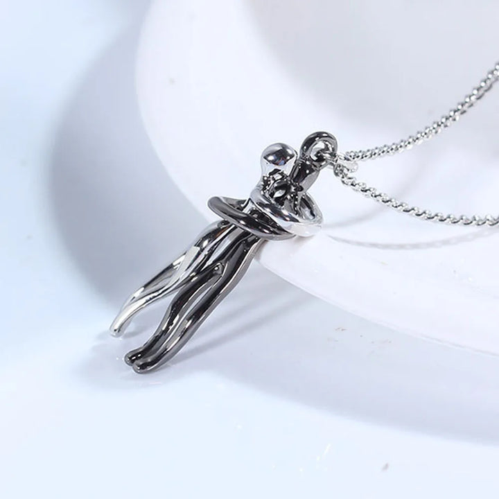 Slow Dance Romance Couples Necklace