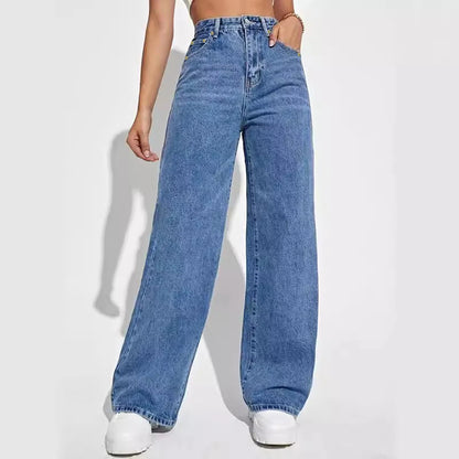EverFit™ Mid-Waist Straight Jeans