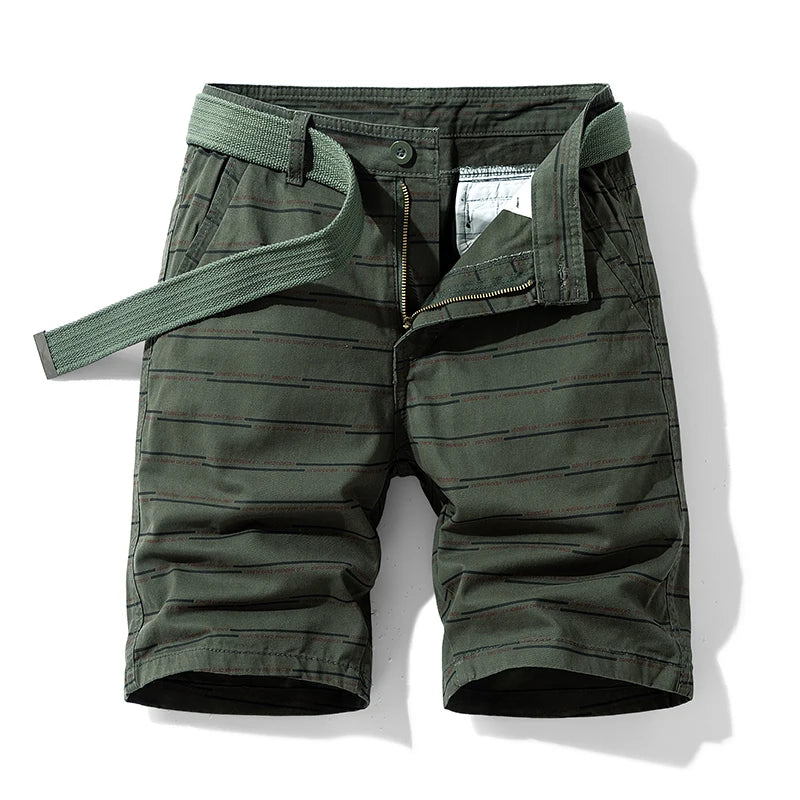 BreezePocket™ Striped Summer Shorts