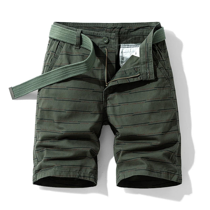 BreezePocket™ Striped Summer Shorts